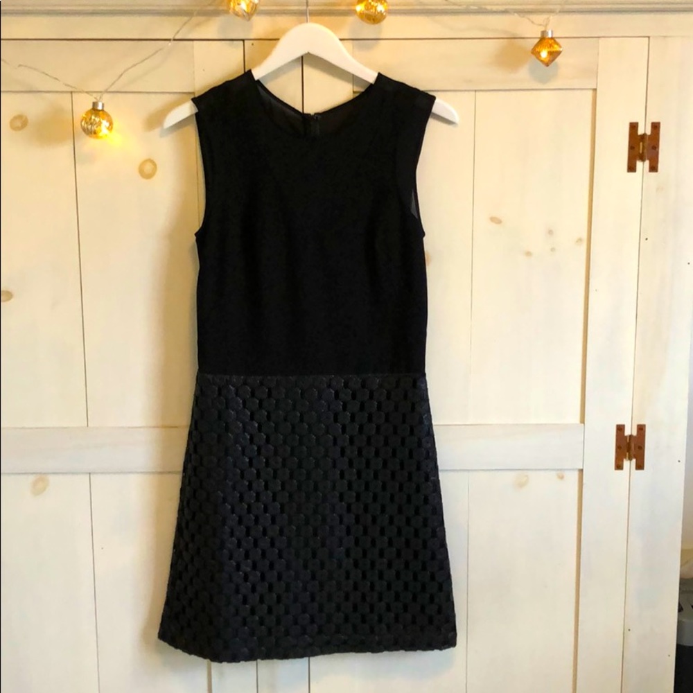 Black cocktail party dress